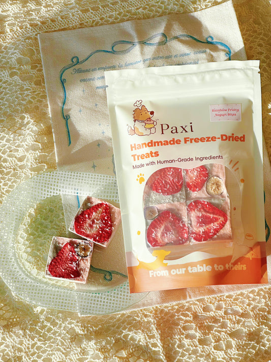 Rainbow Fruity Yogurt Bites